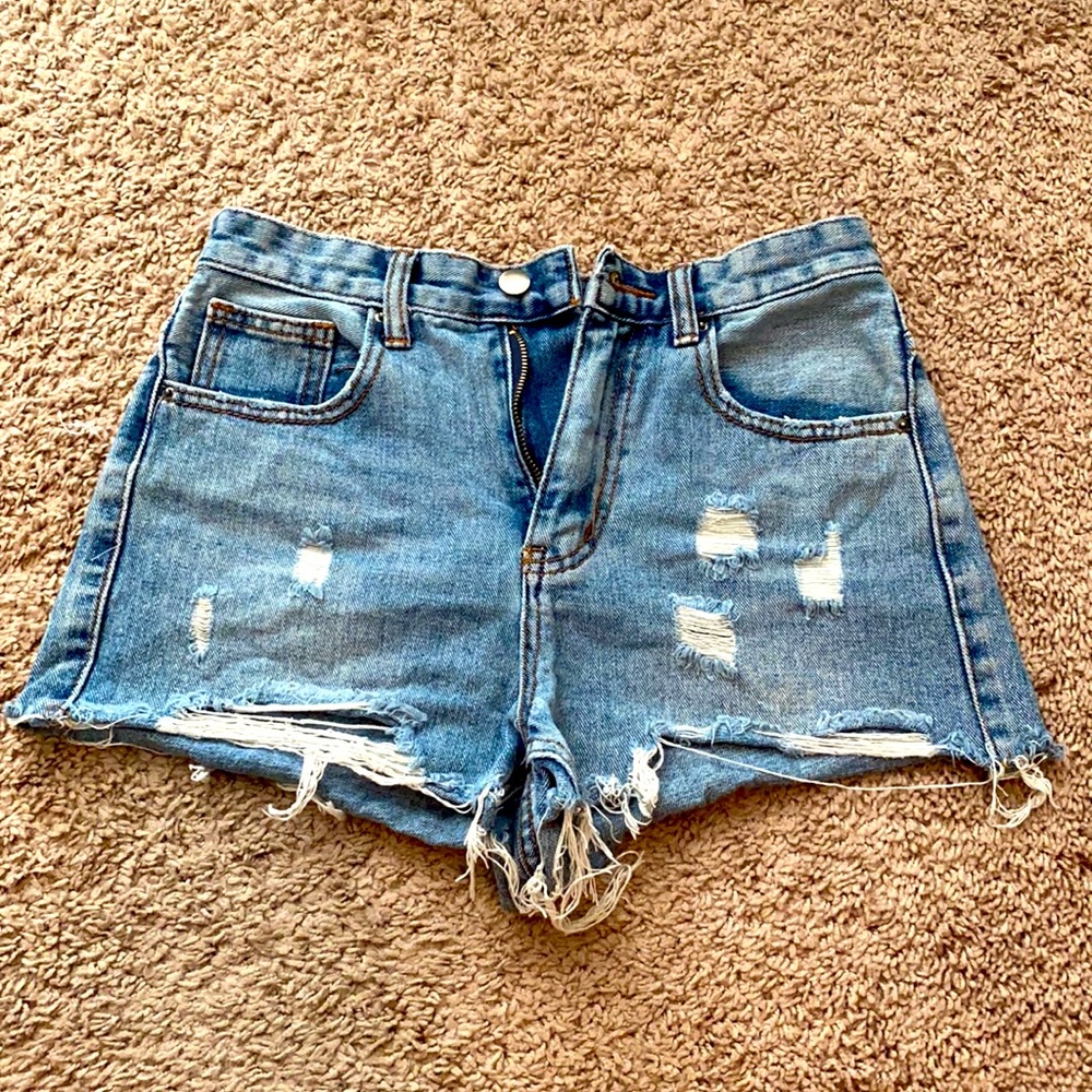 Nasty gal denim shorts